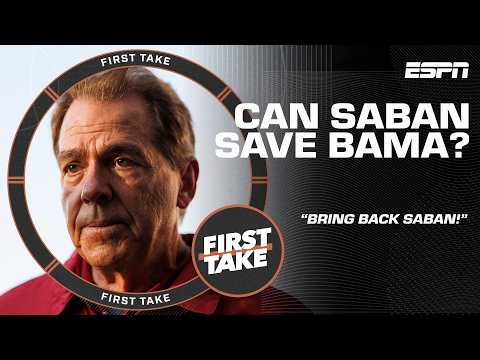 Stephen A. wants Alabama to FIRE coach Kalen DeBoer 👀 'No more ROLL TIDE!' | First Take