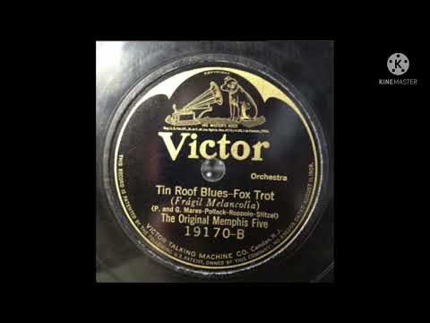 Phil Napoleon's Memphis Five Tin Roof Blues 1923 (Victor 19170-B)