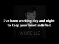 White Lie [Lyrics] - Jhameel 