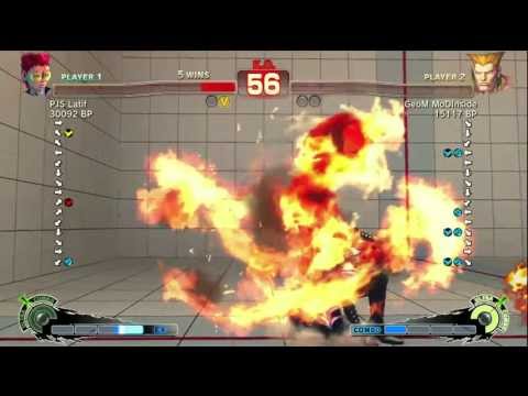 RZR Latif [Viper] vs Fatal Clips [Bison] wutongshu [Gief] GeoM [Guile] SSF4 Endless Battle