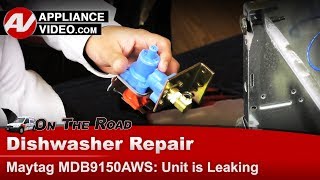 Maytag Dishwasher Repair - Leaking Water - Water Inlet Valve