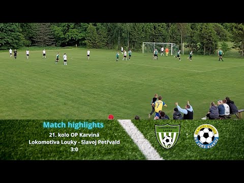 Sestřih TJ Lokomotiva Louky - Slavoj Petřvald - 21. kolo 24.5.2025