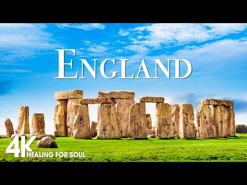 FLYING OVER ENGLAND (4K UHD) - Scenic Relaxation Film With Epic Cinematic Music | 4K Video Ultra HD