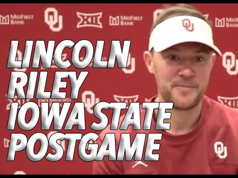 Lincoln Riley Iowa State postgame