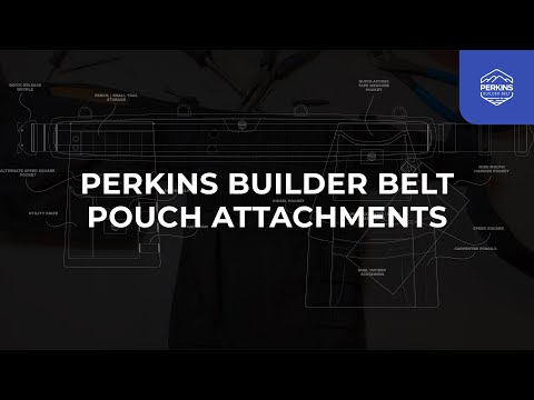 Perkins Builder Belt Demo: Adding Pouches