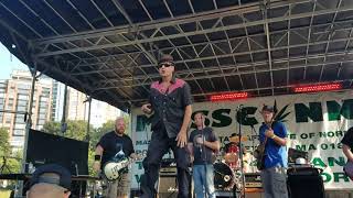 Resonate performs with Dave Tree God Grows Grass. Boston Freedom Rally 09/16/2017