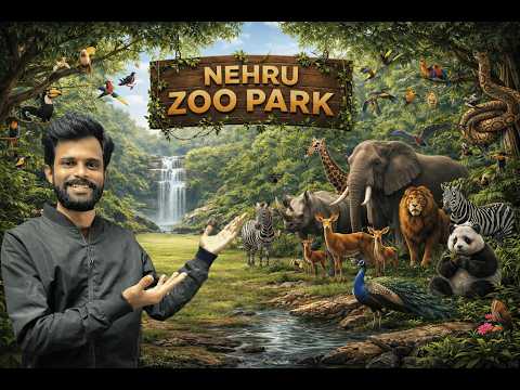 🦁 Hyderabad Nehru Zoological Park & Safari Ride Experience|#LionSafari#TigerSafari