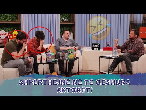 Shpërthejnë në të qeshura aktorët! Kena pagu ajër dmth!