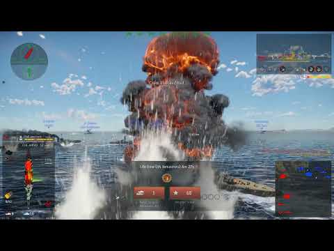 War Thunder Leviathans Update Yamashiro and Gneisaneu Premium Ships in RB