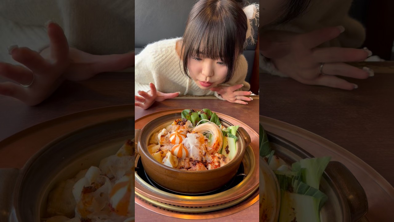 今まで1番レベルで美味しいかも🔥赤からで麻辣鍋たべたんだけど普段の赤からの甘さもあり麻辣の辛さもありで1番になるかもくらい美味しかった！#PR #赤から #麻辣鍋 #赤から麻辣鍋 #麻辣湯