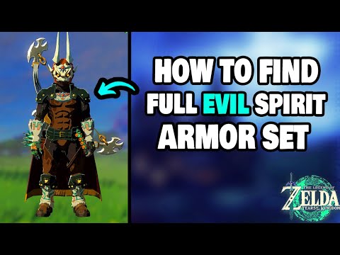 How To Find The FULL Evil Spirit Armor Set in Zelda Tears of the Kingdom (STEP-BY-STEP)