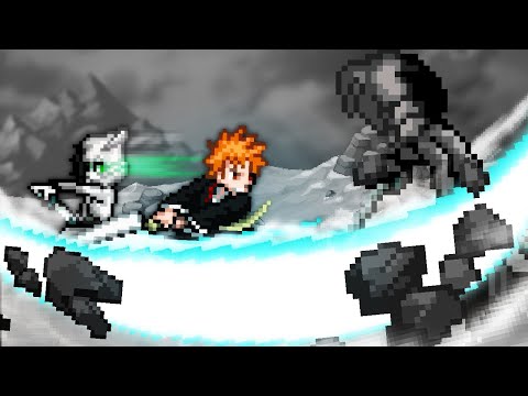 Ichigo VS Ulquiorra - Bleach Sprite Animation  (Thatonepeep vs Luz)