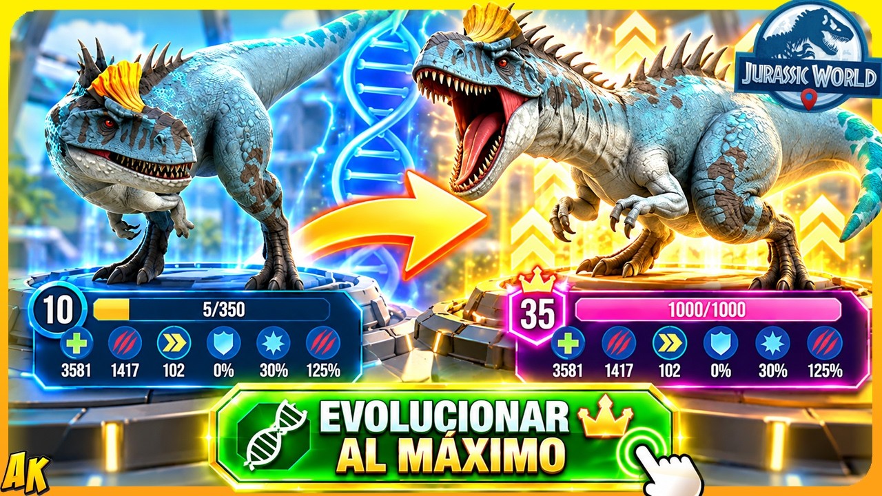 Todos los cambios de la ACTUALIZACIÓN 3.23 Jurassic World Alive