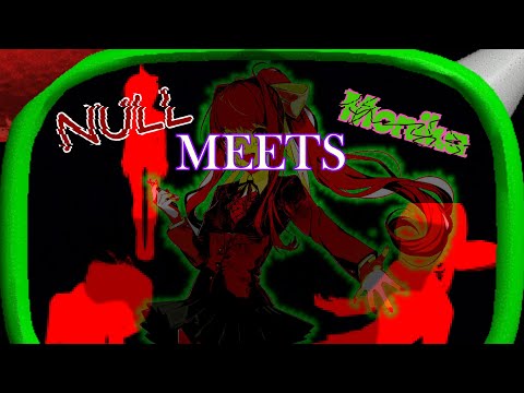 NULL meets Monika (a Baldi's Basics X Doki Doki Literature Club! animation.) 