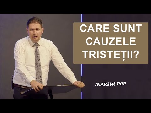 Marius Pop - Care sunt Cauzele Tristeții? Predica 2025.