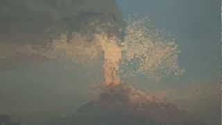 preview picture of video 'Actividad Volcán Popocatepetl 11.05.12'