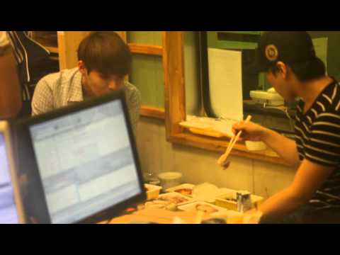 120607 Sukira - Sungmin & Ryeowook eating