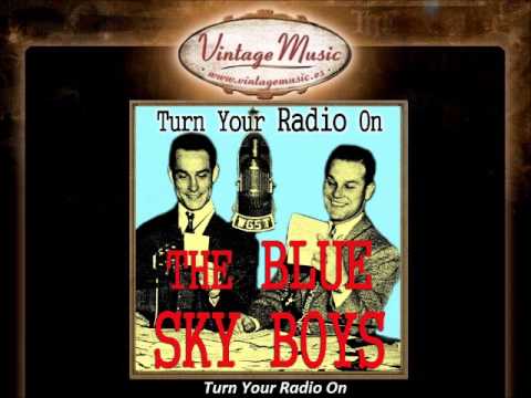 THE BLUE SKY BOYS CD Vintage Country. Turn Your Radio On , Kentucky ,Alabama ..