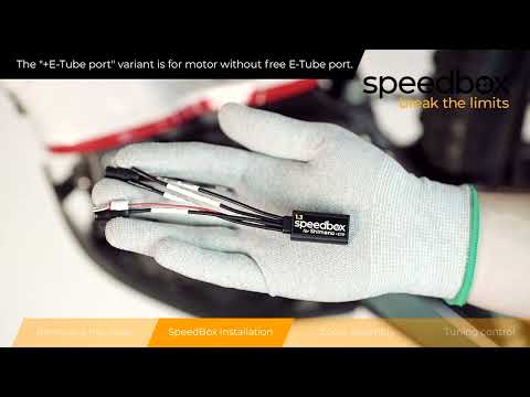 eBike Tuning SpeedBox 1.3 (B.Tuning) for Shimano (EP8) Installation (+E-Tube port)