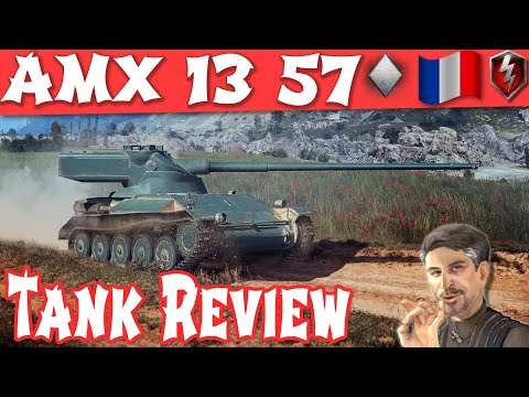 AMX 13 57 Full Tank Review - Guide Tier 7 French Light | Littlefinger on World of Tanks Blitz