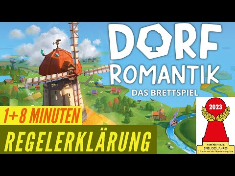 Dorfromantik Das Brettspiel Regeln Anleitung Erklärung Spiel des Jahres 2023