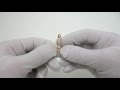 Відео огляд Срібна позолочена шпилька хба8