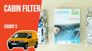 Youtube thumbnail of video "How to replace the cabin filter Caddy mk3 👃"