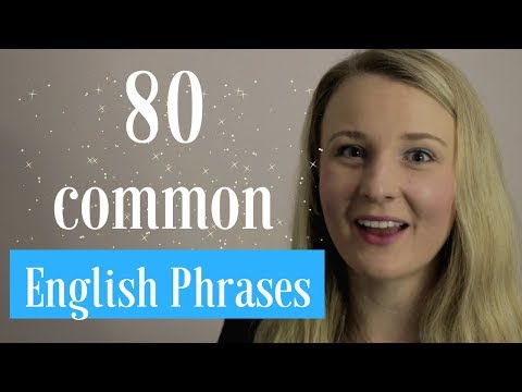 80 Common English Phrases