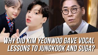 Veteran Ballad Singer Kim Yeonwoo Revealed Why He Gave Vocal Lessons to BTS' Jungkook and Suga