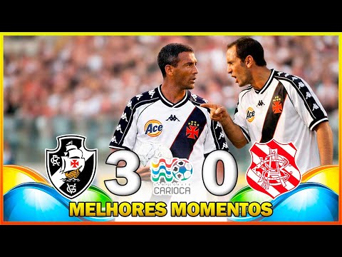 VASCO 3 X O BANGU ● MELHORES MOMENTOS ● CAMPEONATO CARIOCA 2000 ● O JOGO DA DISCÓRIDIA ● 2ª RODADA