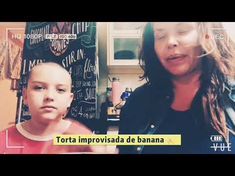 Torta de banana 🍌 cocinando con Titi