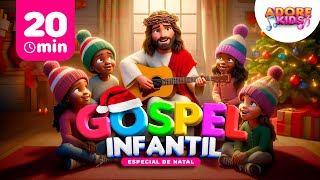 Músicas Natalinas para Crianças | 20 Minutos Canções de Natal Gospel para Louvar Jesus