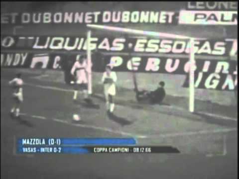 1966 December 8 Vasas Budapest Hungary 0 Internazionale Milano Italy 2 Champions Cup