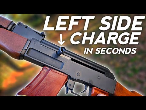 LEFT SIDE CHARGE YOUR AK? No Tools, Not Permanent: Krebs Custom