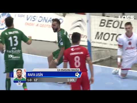 Gol Rafa Usin (1-0) Osasuna Magna - Jimbee Cartagena. J19, 1Div. LNFS