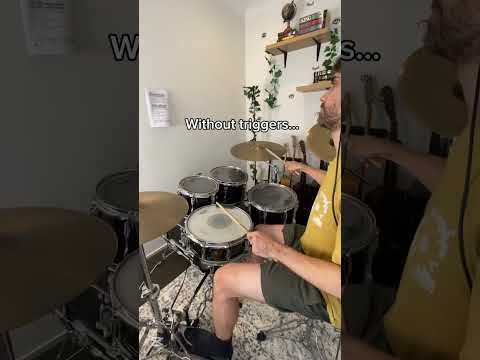 Death metal without drum triggers #drums #drummers #deathmetal