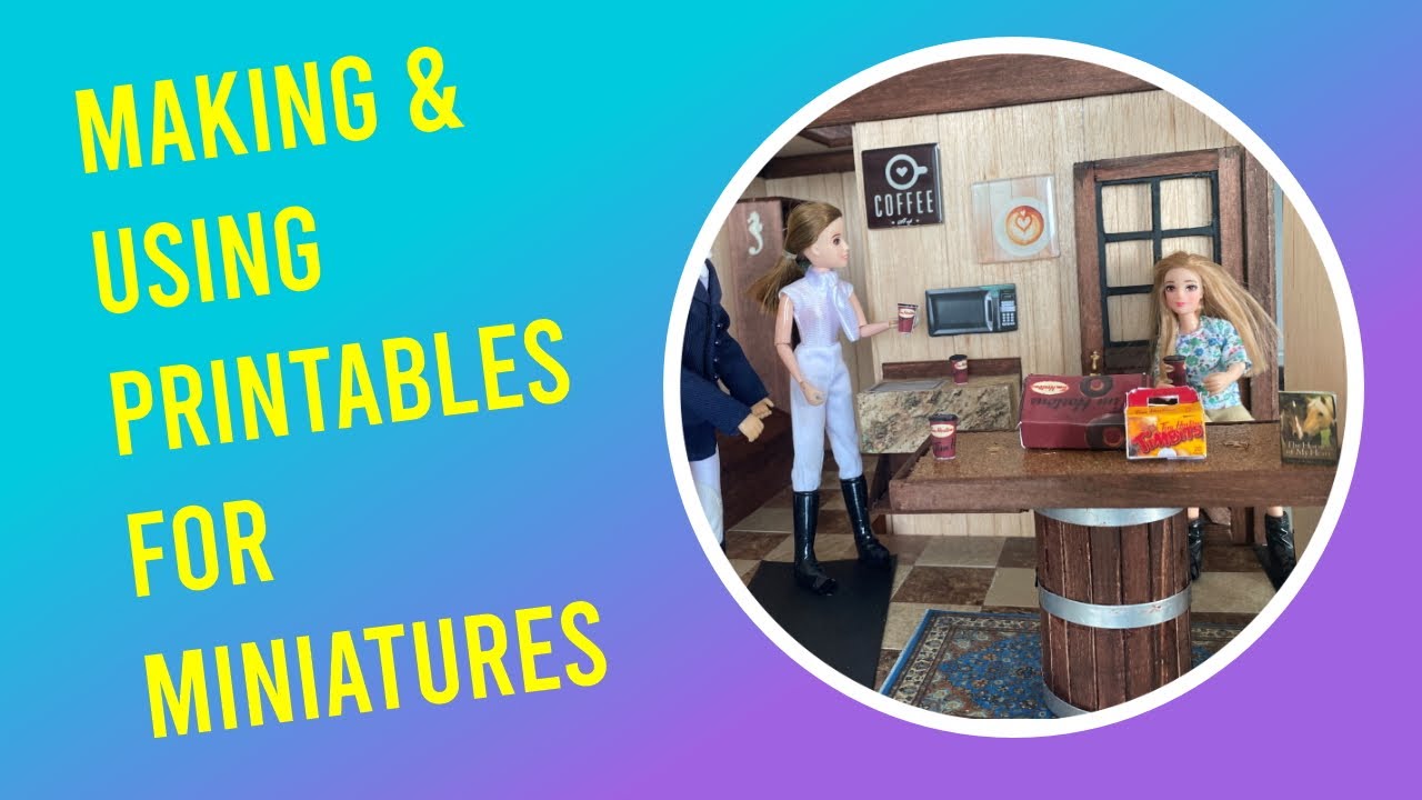 Creating And Using Printables For Miniatures