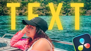 Putting TEXT behind Moving Objects | Davinci Resolve Tutorial