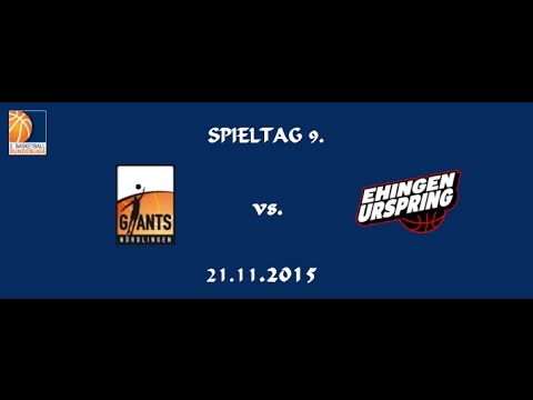 21.11.2015 Spieltag 9. Giants - Team Ehingen Urspring