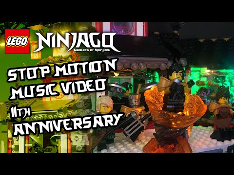 THE SHINTARO DUNGEON WHIP | Stop Motion Music Video | 11th Anniversary Special | LEGO NINJAGO