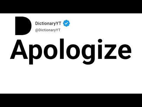 Apologize Antonyms Opposite Words