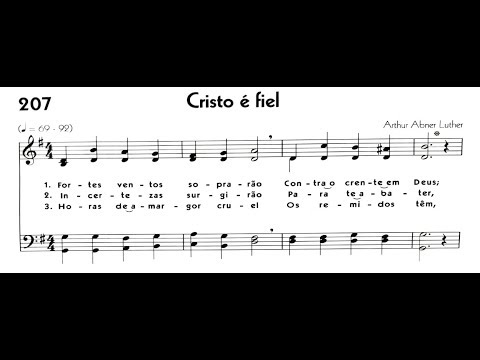 Hinário 5 CCB - Hino 207 - Cristo é fiel - Strings - Teclado Yamaha PSR S670
