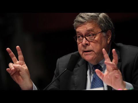 George Floyd protests were 'hijacked' by 'rioters and anarchists', Barr tells Congress