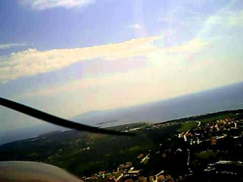 Flying over Istria