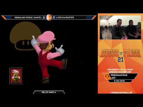 [HOP 21] Luigi Ka-Master (Red Luigi) vs. Remolino Feroz (White Luigi) SSBM Singles