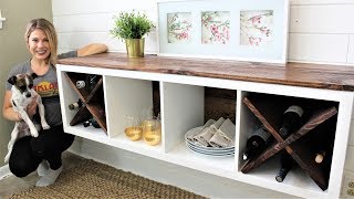 IKEA HACK: The Floating Credenza