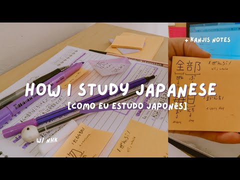 how i study japanese w/ NHK