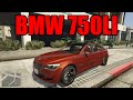 BMW 750Li 2009 v1.2 для GTA 5 видео 6