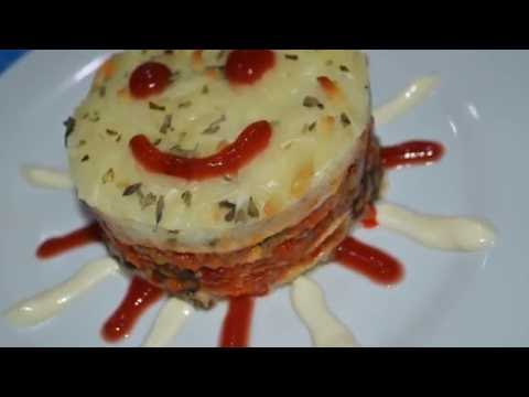 COMO HACER LASAÑA DE VERDURAS, Sana Rica y Fácil🥕🍅🧀