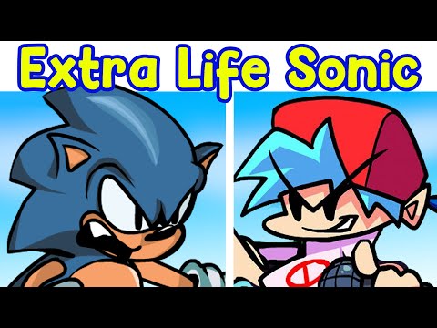 Friday Night Funkin' VS Extra Life Sonic (High Effort Revival) (FNF Mod)